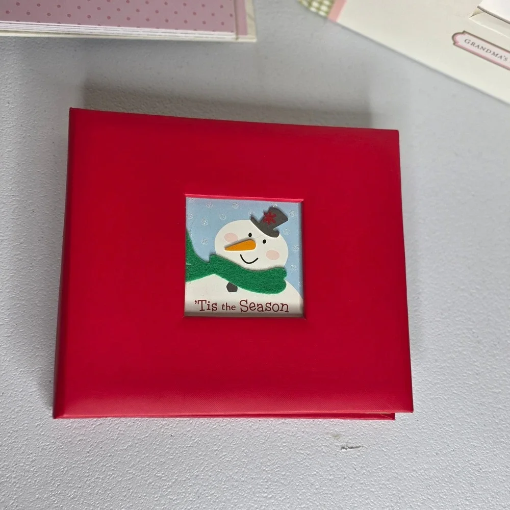Hallmark Photo Album Bundle Grandma Record & Christmas Scrapbook Gifts Holiday